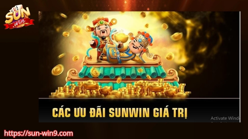 Các khuyến mãi giá trị nhất tại Sunwin
