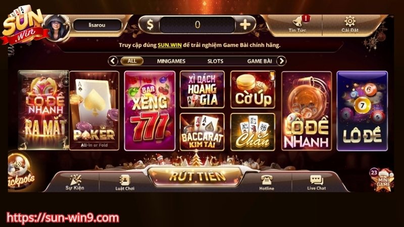 Các tựa game đổi thưởng đáng trải nghiệm tại Sunwin