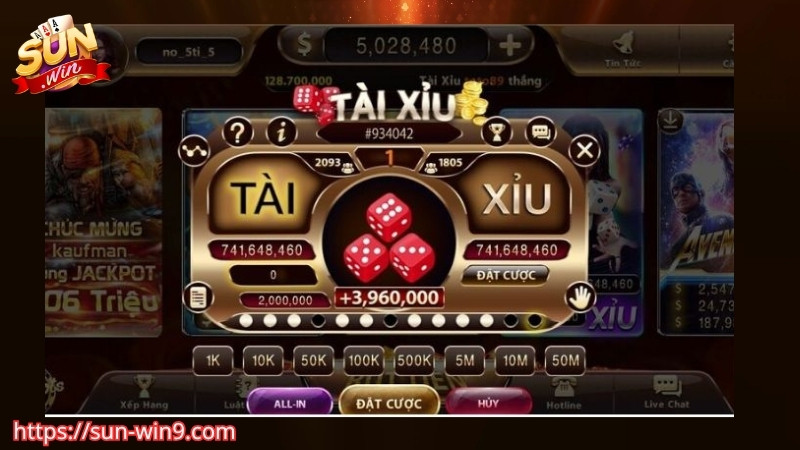 Giới thiệu về tài xỉu Sunwin
